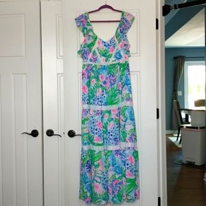 NWOT Lilly Pulitzer Vyra Maxi dress (women's size 14)